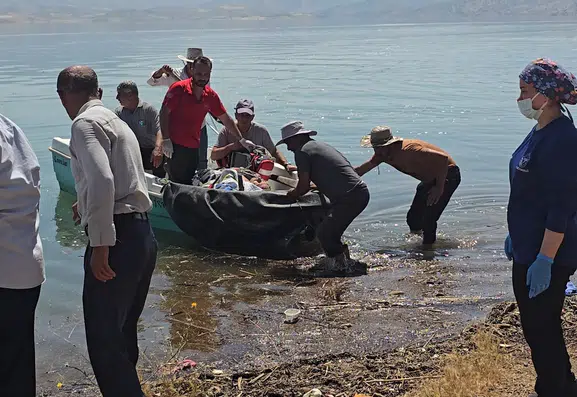 Siirt'te baraj gölü hayat kurtardı
