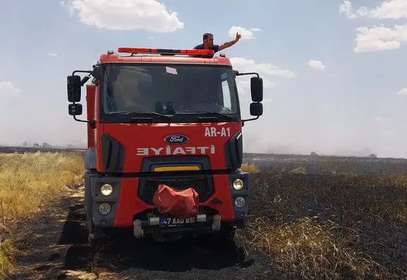 Mardin’de hasat mevsimi yangınla gölgelendi