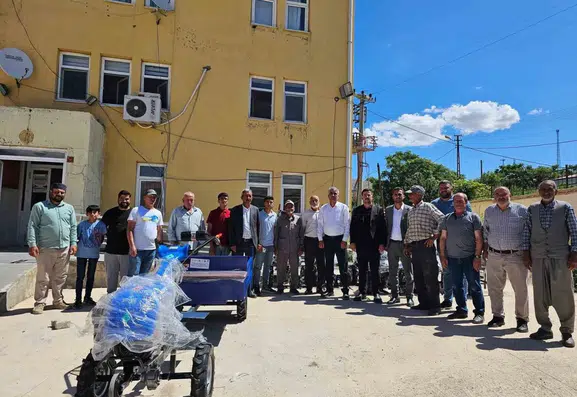 Çüngüşlü çiftçiye modern tarım desteği geldi