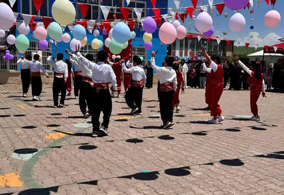 Muş Korkut’ta öğrenciler hünerlerini sergiledi