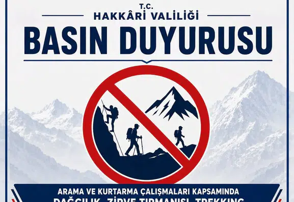 Hakkari Cilo Dağı'nda kaybolan dağcıyı arama operasyonu üçüncü gününde devam ediyor