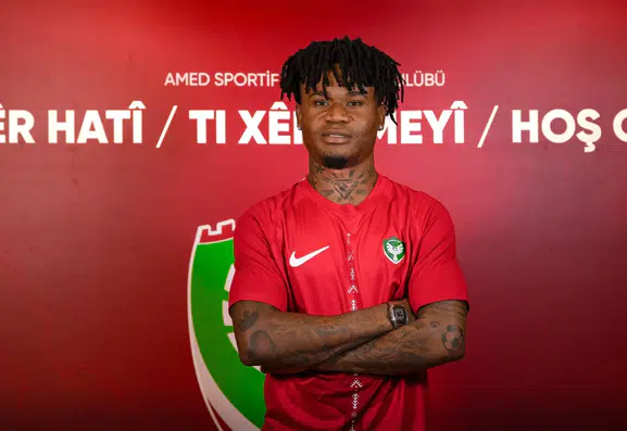 Amedspor Nijeryalı golcü Gift Orban ile sezon sonuna kadar anlaştı