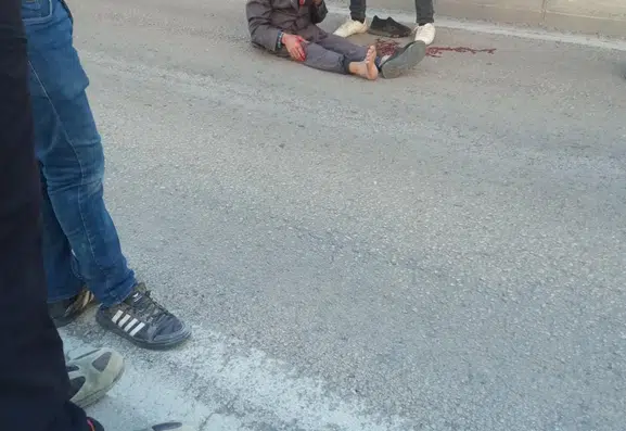 Elazığ Rüstempaşa Mahallesinde katlı kavşaktan düşen bir kişi yaralandı
