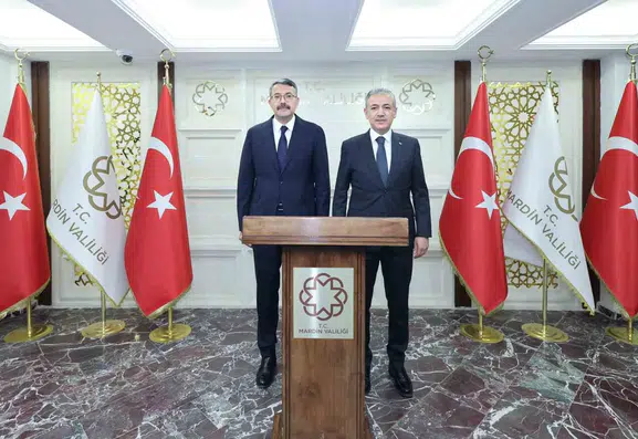 İçişleri Bakan Yardımcısı Ali Çelik Mardin Valiliğinde Temaslarda Bulundu