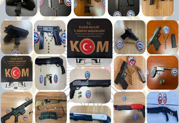 Elazığ polisinden operasyon dalgasıyla yakalanan 75 hükümlü cezaevine gönderildi
