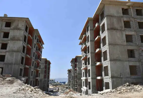 Şırnakta bin 520 konutluk dev proje hızla yükseliyor
