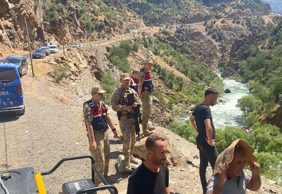 Beytüşşebapta çaya düşen genci arama çalışmalarında altıncı güne girildi