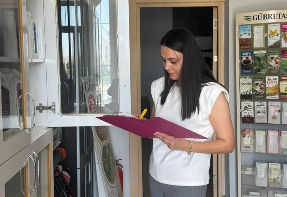Cizre tarımında ilaç denetimi dönemi
