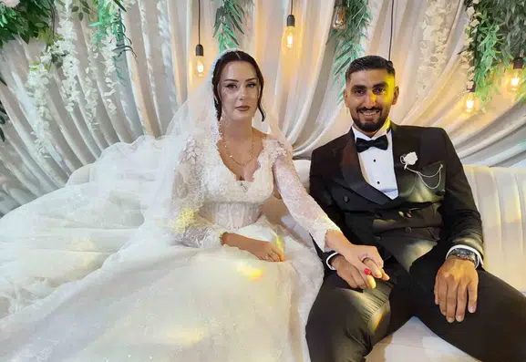 Polonyalı İzabella ve Umutcan Batman’da evlendi