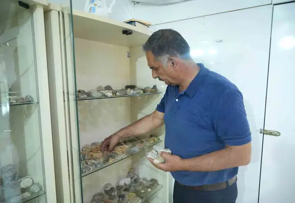 Muşlu çobanın dağlardan topladığı taşlar dev bir koleksiyona dönüştü