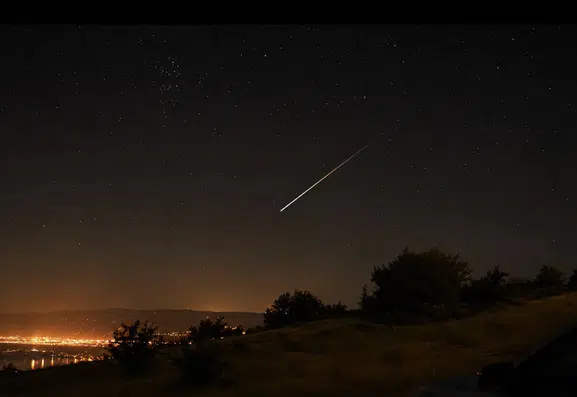 Elazığ semalarında Perseid meteor yağmuru görsel şölen yaşattı