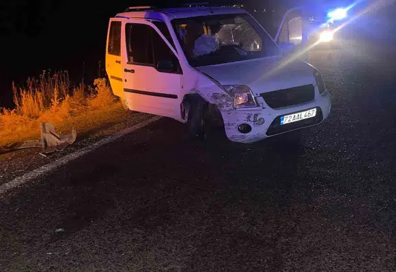 Gercüş'te kavşakta çarpışan iki araçta 4 kişi yaralandı