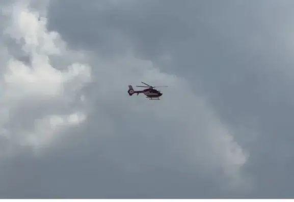 Hakkari’de 83 yaşındaki hasta hava ambulansıyla hastaneye ulaştırıldı