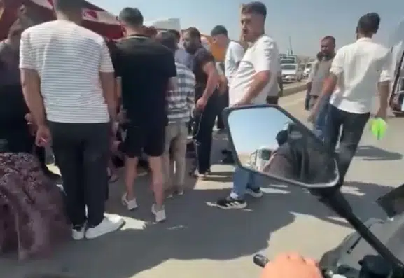 Kurtalan'da otobüsün çarptığı çocuk ağır yaralandı