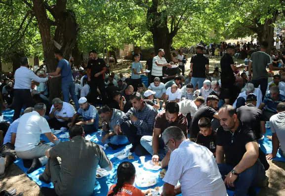 Bingölün Alaattin köyünde 300 yıllık gelenek bu yıl da yaşatıldı