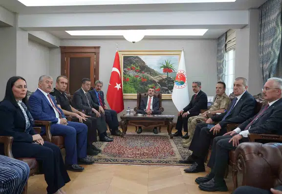 Millî Eğitim Bakanı Yusuf Tekin Şırnak’ta temaslarda bulundu