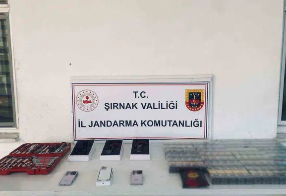 Şırnak genelinde yapılan operasyonlarda milyonluk kaçak ürün yakalandı