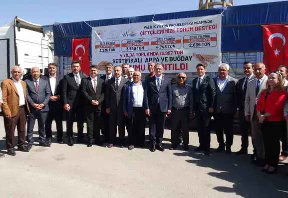 Vanlı çiftçilere dört yılda 750 milyon liralık dev tohum desteği