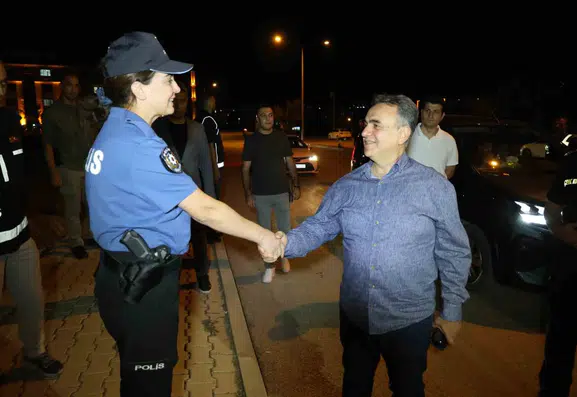 Elazığ Emniyet Müdürü üniversite çevresinde güvenlik denetimi yaptı