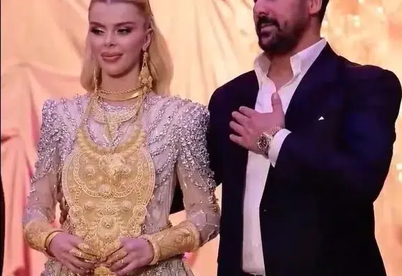 Düğün görüntüleriyle gündeme gelen Çağla Öz Tançalan Van'a getirildi