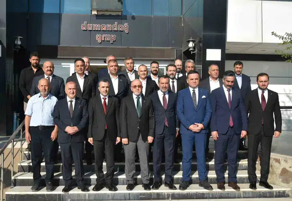 Elazığ Ticaret Borsası Bakan Yardımcısı Aydoğdu ve protokolü ağırladı