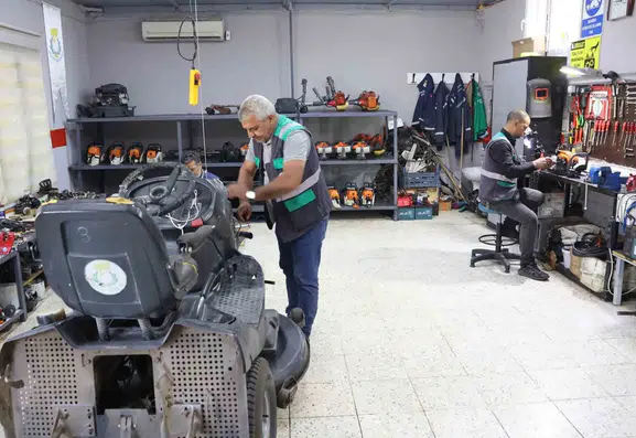 Haliliye Belediyesi kendi mobilyalarını atölyelerinde üretiyor