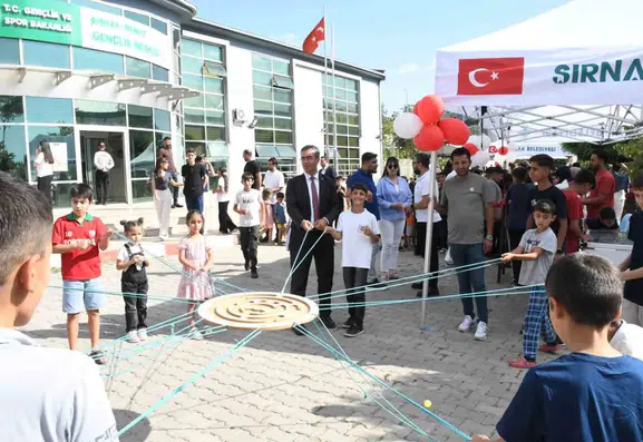 Şırnaklı gençler yaz dönemi çalışmalarını coşkulu bir etkinlikle noktaladı
