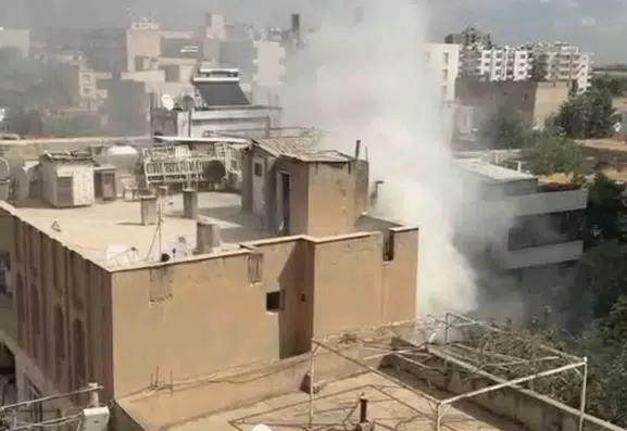 Nusaybin'de apartman yangını korkuttu