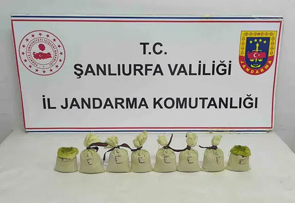 Suruç ilçesinde jandarma ekipleri uyuşturucu operasyonu düzenledi