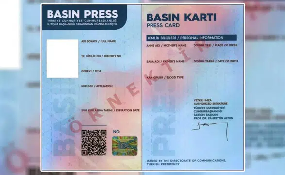 Gazetecilere müjde! Basın kartı artık tek başına kimlik sayılacak