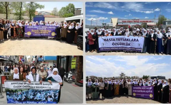 Barış Anneleri’nden güçlü mesaj: “Savaş değil barış”