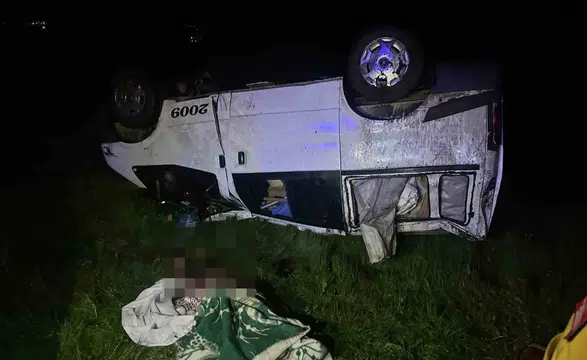 Varto yolunda kamyonet kazası Bir kişi hayatını kaybetti