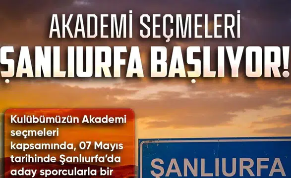 Amedspor'dan Şanlıurfa çıkarması: Geleceğin yıldızları bu sahada keşfedilecek