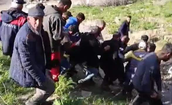 Yüksekova'da acı kaza Pancar toplarken uçurumdan düşen kadın yaşamını yitirdi