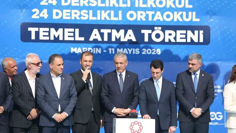 Nusaybin’e dev eğitim yatırımı için ilk kazma vuruldu