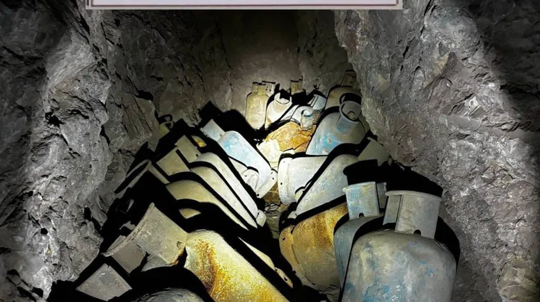 Hakkari’de mağara ve sığınakta mühimmat ele geçirildi