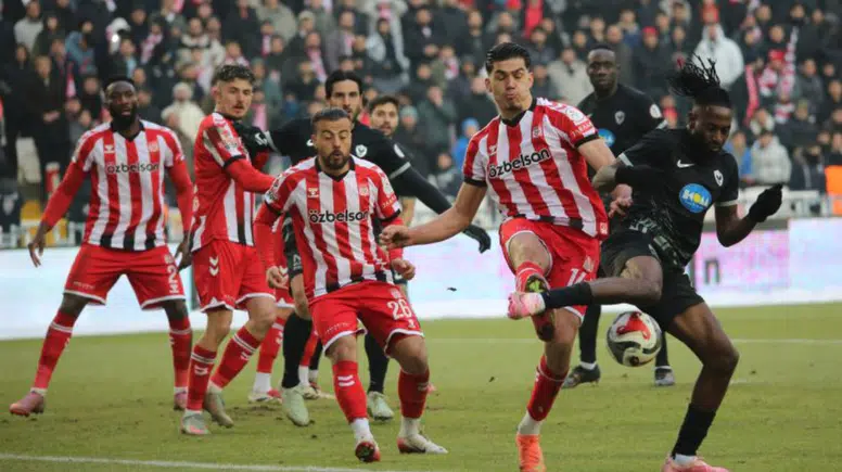 Sivasspor 1 Amedspor 1 maçın geniş özeti