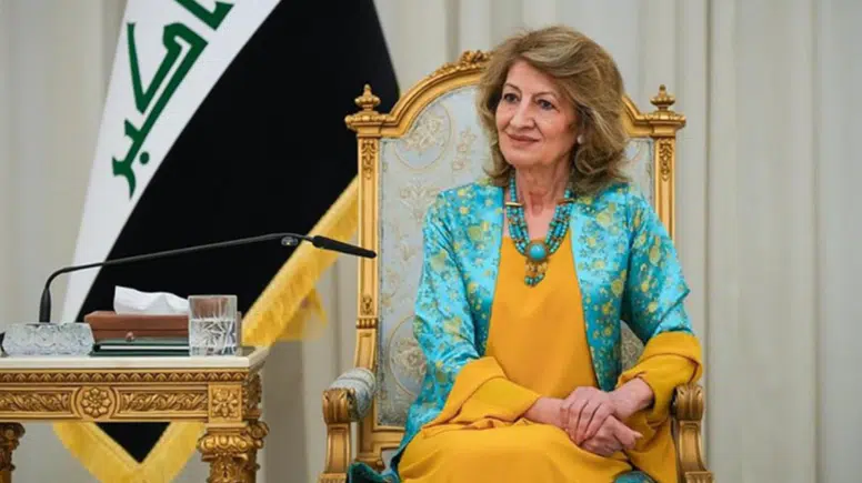 Irak Cumhurbaşkanı’nın eşinden dikkat çeken mesaj: “Kürtler piyon değil”