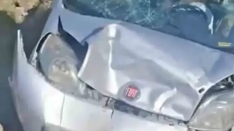 Siirt Baykan yolunda kontrolden çıkan araç takla atarak devrildi