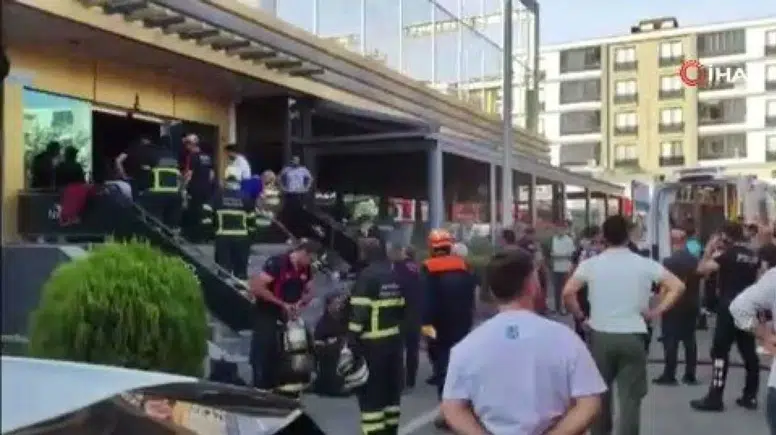 Batman’da spor salonunda yangın: Yaklaşık 30 kişi mahsur kaldı