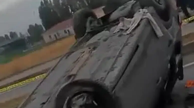 Muş Korkut yolunda feci kaza bir kişi hayatını kaybetti