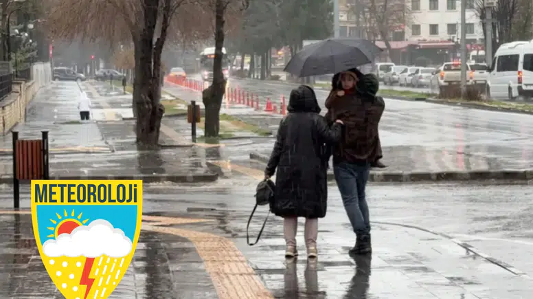 Diyarbakır, Batman, Şırnak, Mardin ve Siirt için Meteoroloji'den uyarı geldi