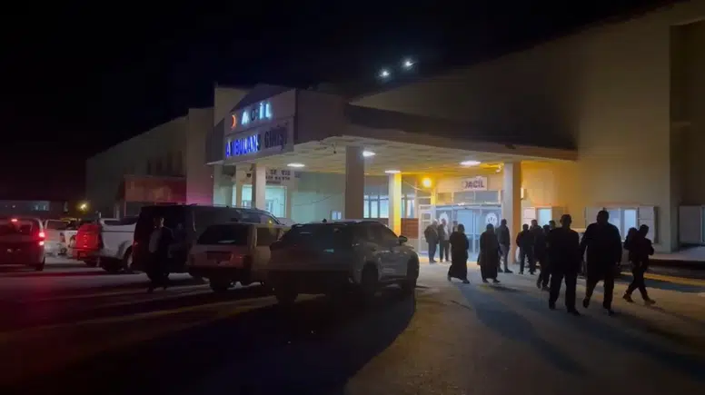 Yüksekova Devlet Hastanesinde patlama yaşandı