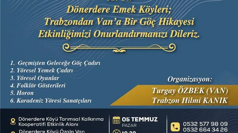 Trabzon’dan Van’a uzanan 61 yıllık kardeşlik hikayesi