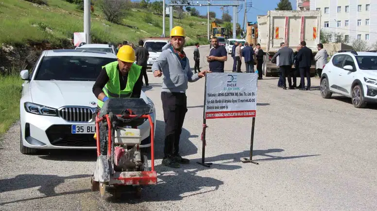 Mardin Artuklu’da elektrik şebekesi baştan aşağı yenileniyor
