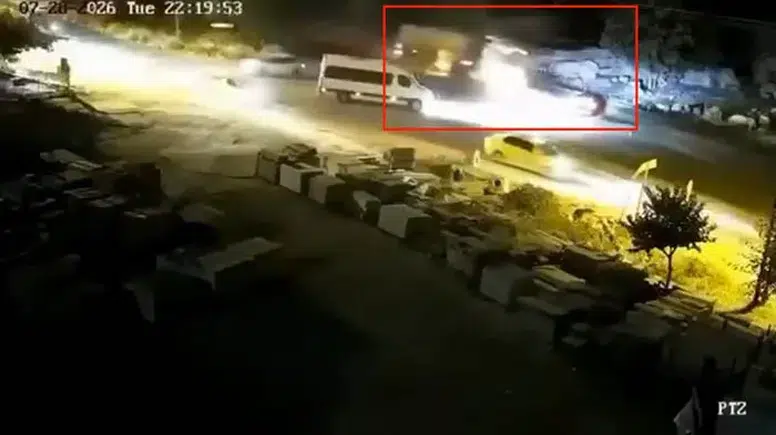 Mardin’deki feci kazanın güvenlik kamerası kayıtları gün yüzüne çıktı