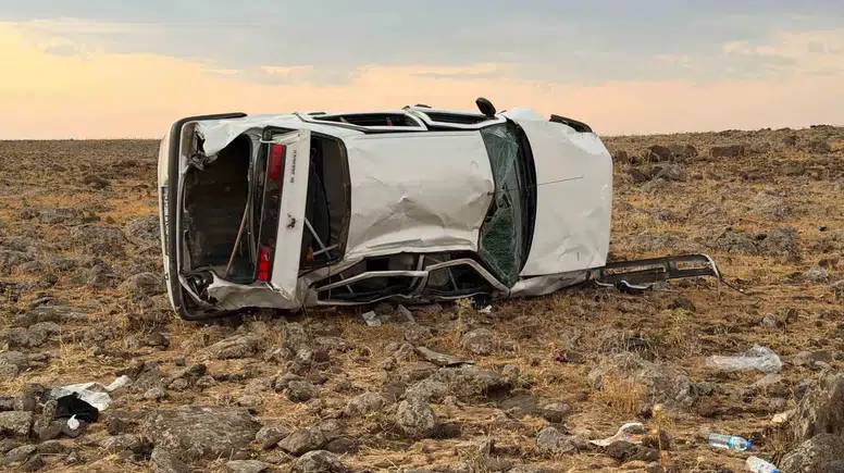 Şanlıurfa Siverek yolunda meydana gelen trafik kazası can aldı