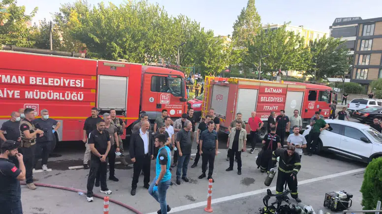 Batman'da spor salonunun sauna bölümünde yangın: 2 kişi öldü
