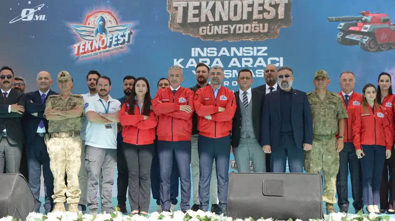 Mardin'de TEKNOFEST İnsansız Kara Aracı Yarışması başladı