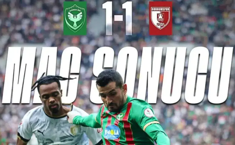 Amedspor'un Süper Lig hayali son haftaya kaldı: Kaderini kendi elleriyle belirleyecek